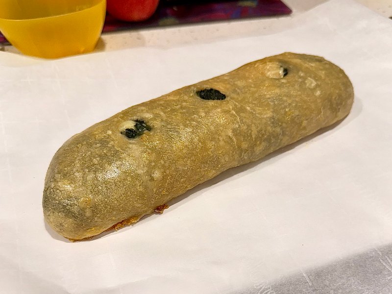 Spinach and Ricotta Stuffed Bread