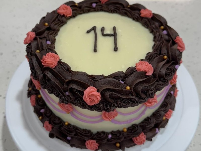 7” Red Velvet with Cream Cheese Frosting