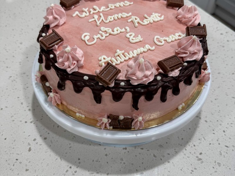 9” Chocolate with Chocolate Buttercream 3