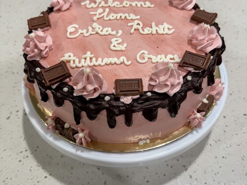 9” Chocolate with Chocolate Buttercream