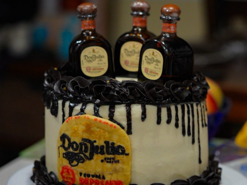 7” Peanut butter and Chocolate with Buttercream 3