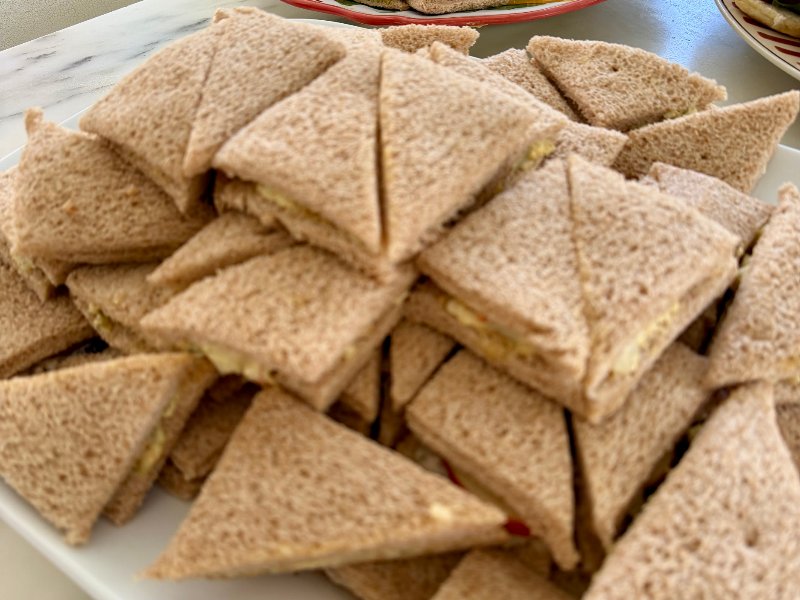 Passed Tea Sandwiches