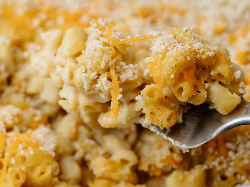 Baked Vegan Mac & Cheese