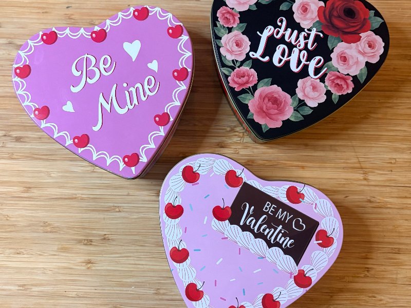 Valentine’s Heart Tin 2