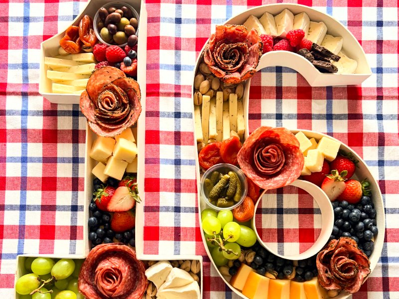 Charcuterie Number/Letter Boards