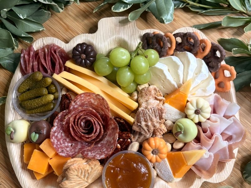 Pumpkin Charcuterie Board