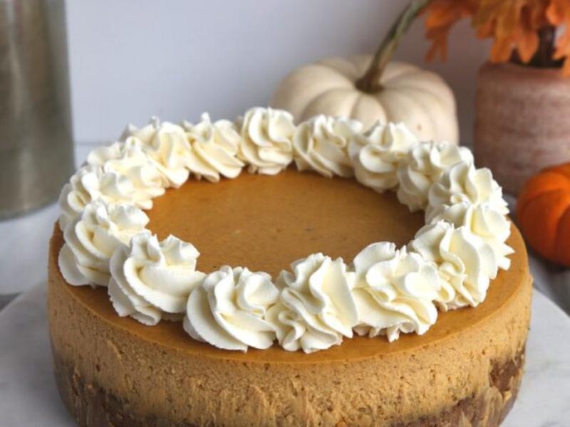 Pumpkin Spice Cheesecake - 7 inch