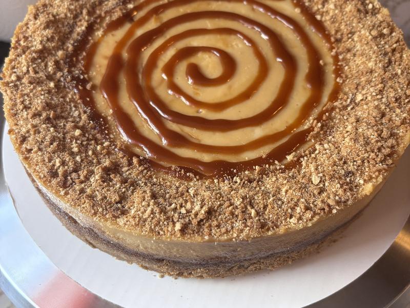 Apple Cider Caramel Cheesecake - 7 inch