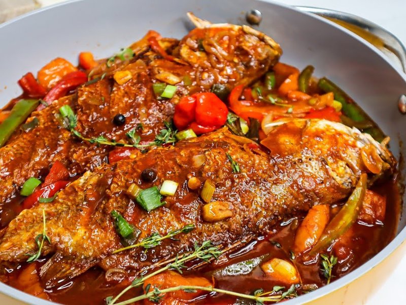 Brown Stew Snapper