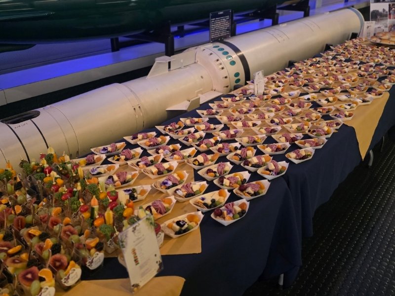 Charcuterie Boats/ Canapés 4