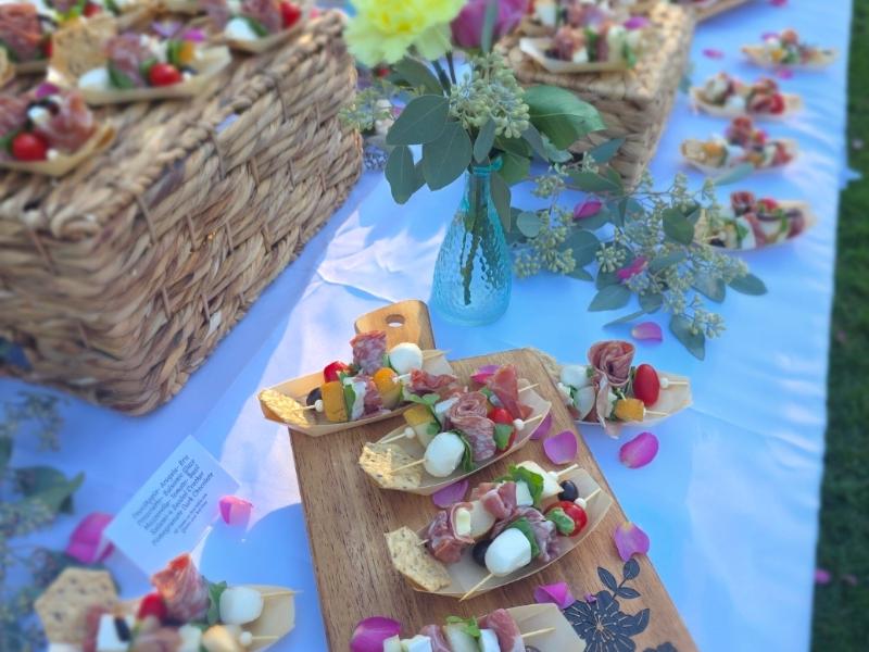 Charcuterie Boats/ Canapés