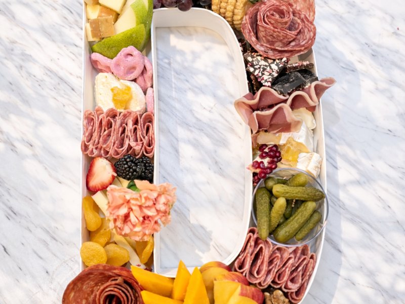 Charcuterie Letter or Number