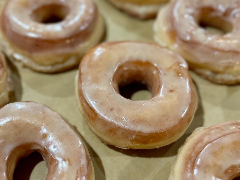 Maple Glazed Sourdoughnut
