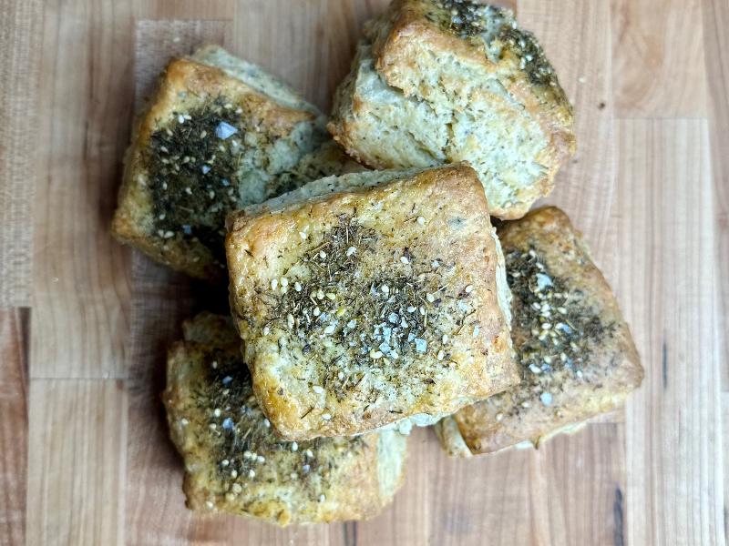 Za'atar Sourdough Biscuit