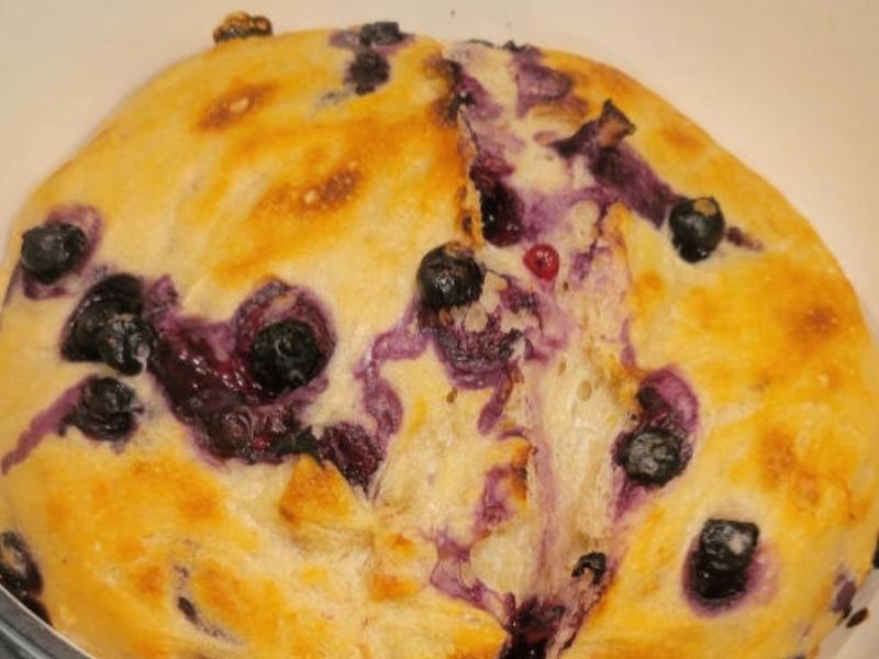 Blueberry Lemon Boule