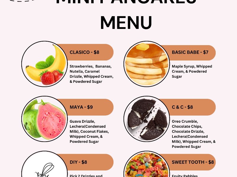 Signature Mini Pancakes 🥞