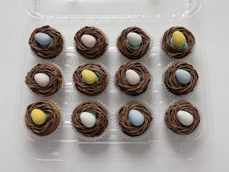 One Dozen Assorted Mini Cookie and Brownie Cups