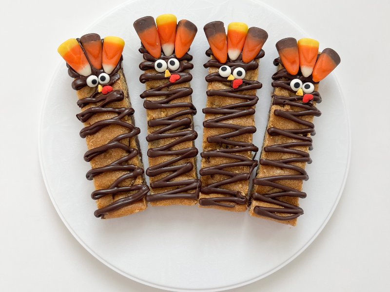 Ten Pack Turkey Cookie Sticks