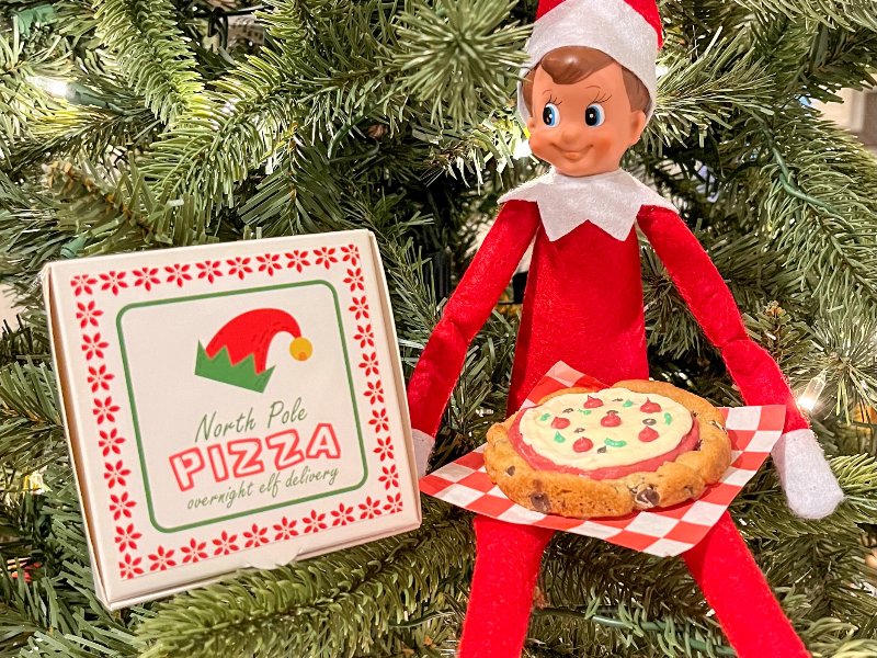 Elf Pizza Cookie