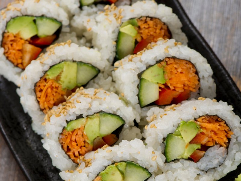 Vegetarian Sushi Roll