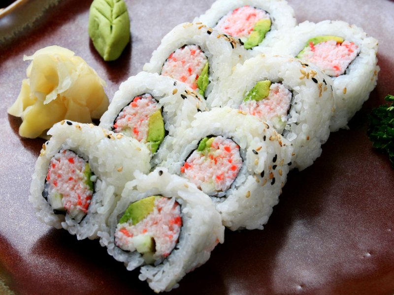 Kani (Crabstick) Sushi Roll