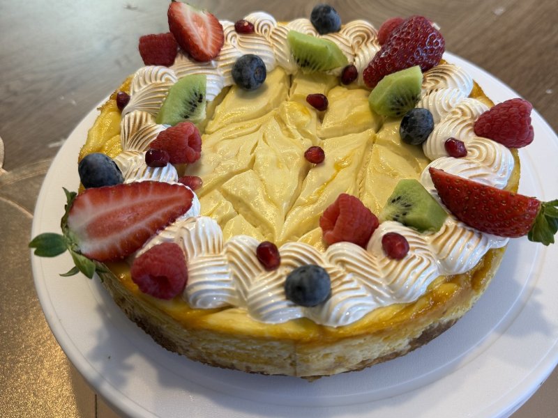 Passionfruit and Goat Cheese