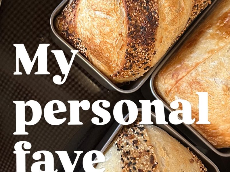 Everything Sourdough Loaf