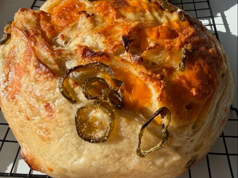 Jalapeno, Cheddar, Hot Honey Loaf
