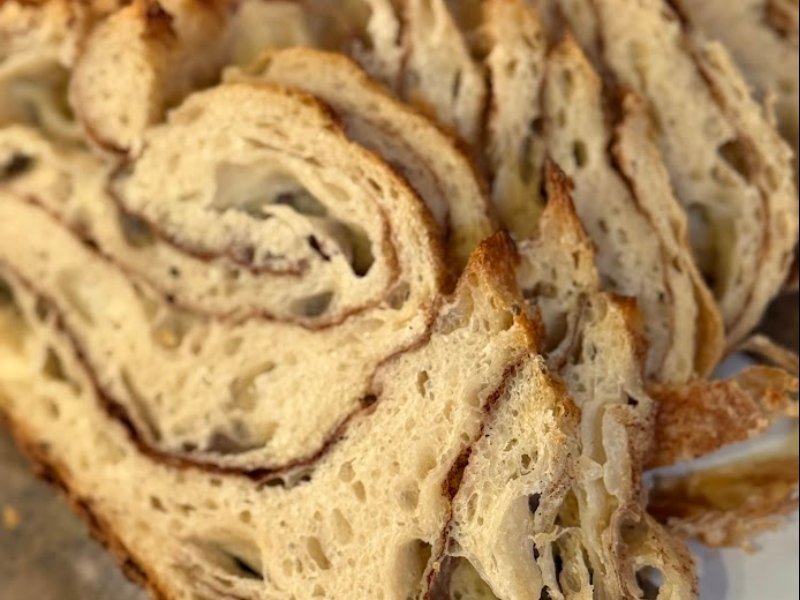 Cinnamon Roll Loaf